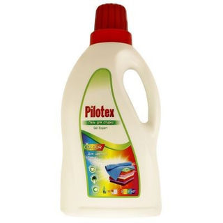 Моющее средство для стирки Pilotex гель для цветный тканей 1 л